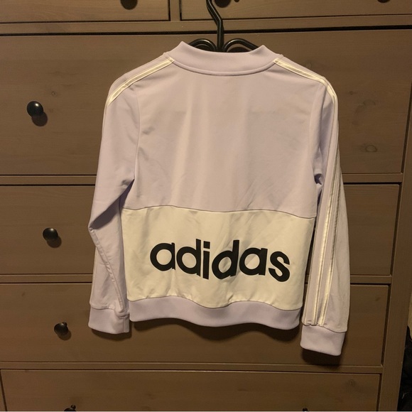 Girls Adidas Zip Up - Picture 4 of 5